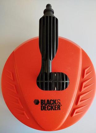 Насадка для мийки black&decker ø28 см щітка для очищення поверхонь