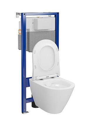 Комплект с14 інст сис-ма aqua 50 qf meхан+ city овальный cleanon с сид дюр лифт без кнопки