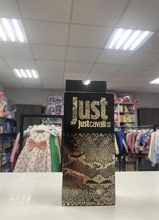 Парфумована вода roberto cavalli just cavalli gold for him