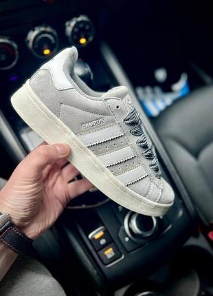 Кроссовки женские adidas campus light gray