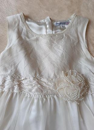 Біла святкова сукня marks & spencer