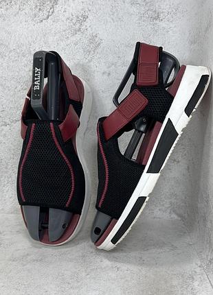 Бордові жіночі сандалі босоніжки fitflop