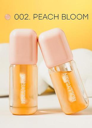 Масло для губ peptide lip oil hollyskin 4.2ml. номер: 002. peach bloom