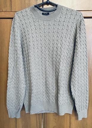 Кофточка джемпер massimo dutti сіра розмір s,m