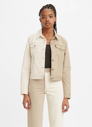 Levi's women's original tucker spliced jacket