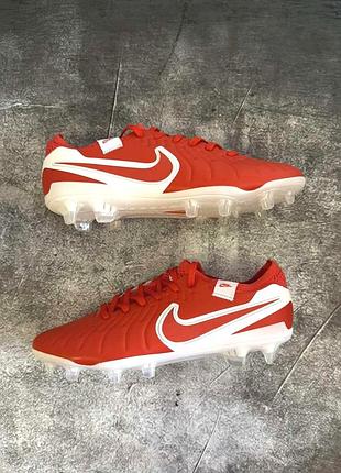 Детские футбольные бутсы nike timeмpo legend х fg