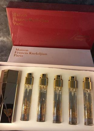Набор baccarat rouge extrait 5×11мд