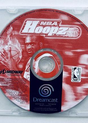 Nba hoopz англ - sega dreamcast (диск), б/в