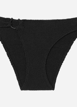 Плавки бикини crinkle brazilian victoria's secret. Цвет: black кольцо. размер: (2zuo) м/л