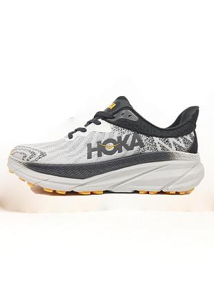 Кроссовки женские hoka one challenger atr 7 серые демисезонные весна-лето-осень текстиль размер 36-41 новые 21213
