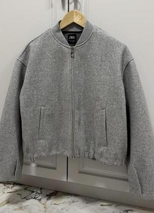 Бомбер zara
