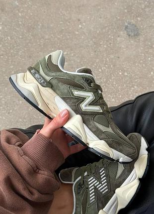 👟 кросівки   new balance 9060 dark army      / наложка bs👟