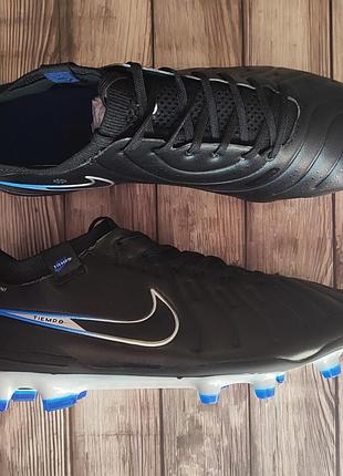 Детские футбольные бутсы nike timeмpo legend х fg