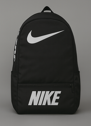 Рюкзак чорний nike рюкзак найк рюкзак спортивний рюкзак чоловічий рюкзак для хлопців рюкзак для подорожей навчання тренувань сумка спорт