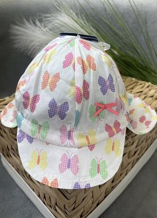 Панамка для дівчинки з захистом шиї від сонця 🌞
