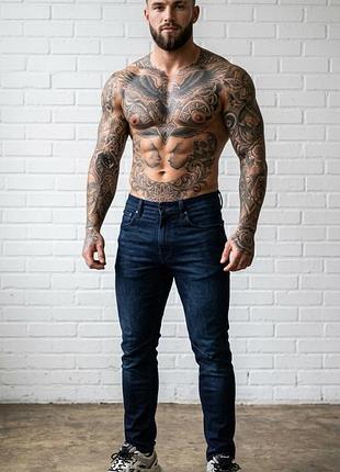 👖 премиум-джинсы g-star raw d-staq 3d super slim | indigo stretch | размер w28/l32 (s)