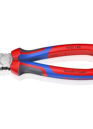 Кусачки бічні (бокорізи) knipex 70 02 180 ø4,0мм, 180мм