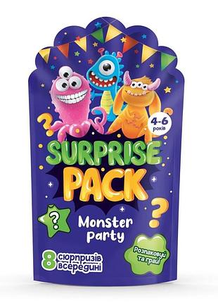 Набір сюрпризів «surprise pack. monster party» vladi toys