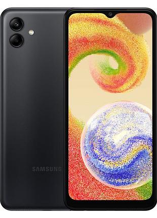 Смартфон samsung galaxy a04e (a042f) 3/64gb black 6.5" 2sim 13мп + 2мп 5000 mah сучасний