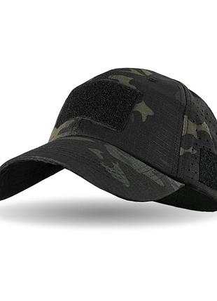 Тактична бейсболка br tactical з велкро-панелями та вентиляцією
