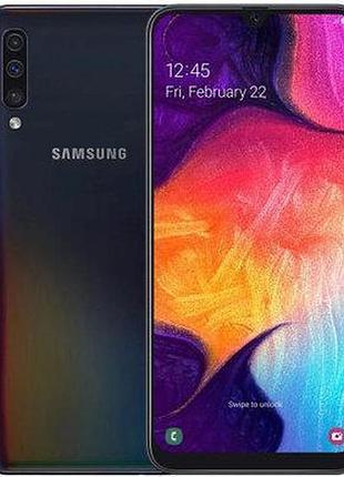 Смартфон samsung galaxy a50 (a505f) 4/128gb black 6.4" 2340x1080 2sim lte nfc bluetooth 5.0 4000 mah exynos 96 міцний
