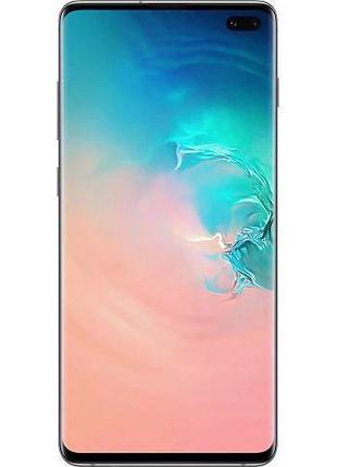 Смартфон samsung galaxy s10 plus 128gb white sm-g975f 6.4" 8 ядер 4100мач міцний