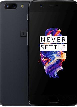 Смартфон oneplus 5 8/128gb slate grey 2sim 16+20 мп gps 5.5" 67