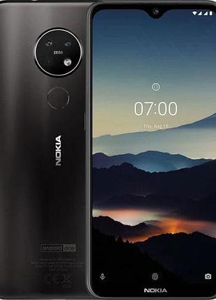 Смартфон nokia 7.2 ds 4/64gb charcoal black 2 sim 6.3" ips snapdragon 660 nfc 3500 мач сучасний