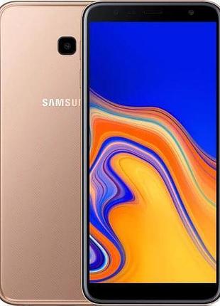 Смартфон samsung galaxy j4 plus 2018 gold 2/16 2 sim 6" snapdragon 425 nfc gps 3300 маг сучасний
