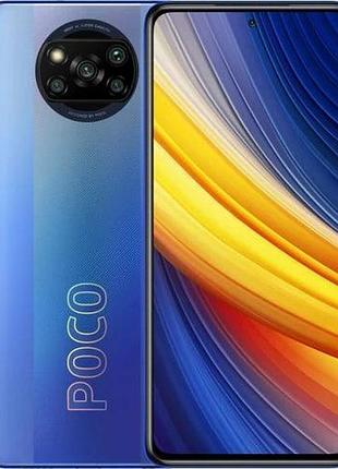 Смартфон poco x3 pro 6/128 frost blue 2 sim 6.67" 120 гц snapdragon 860 nfc 5160 мач 67