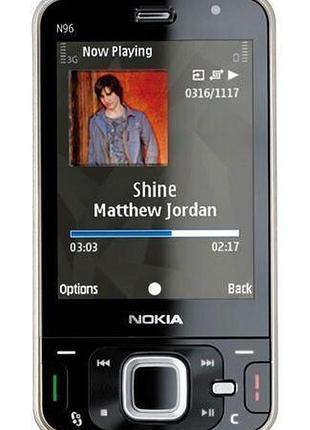 Мобильный телефон nokia n96 black оригинал смартфон symbian os. міцний