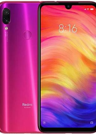 Смартфон xiaomi redmi note 7 4/64gb nebula red 6.3" lte 2 sim nano-sim 4000 mah 48 мп+5 мп ips 2340x1080 67