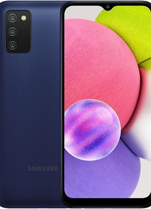 Смартфон samsung galaxy a03s (sm-a037f) 2/32gb blue 2 sim 6,5" 5000 маг міцний