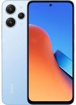 Смартфон xiaomi redmi 12 4/256gb blue, 2 sim, 6.79", mediatek helio g88, 50 мп, nfc, 5000 ма·ч 67
