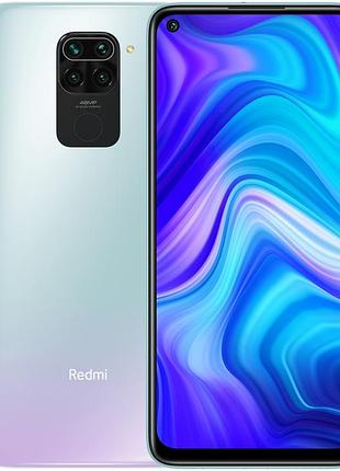 Смартфон xiaomi redmi note 9 3/64gb polar white 6.53" 2340x1080 ips 60 гц 2 sim lte 5020 mah міцний