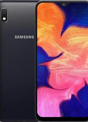 Смартфон samsung galaxy a10 (sm-a105f) 2/32gb black 2 sim lte 6.2" 1520x720 tft 3400 mah 67