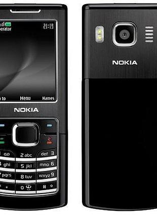 Оригинальный новый мобильный телефон nokia 6500c classic black mate нокиа 6500 черный міцний