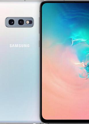 Смартфон samsung galaxy s10e (g970f) 6/128 gb white 5.8" 2sim 12.2 мп+16 мп 67