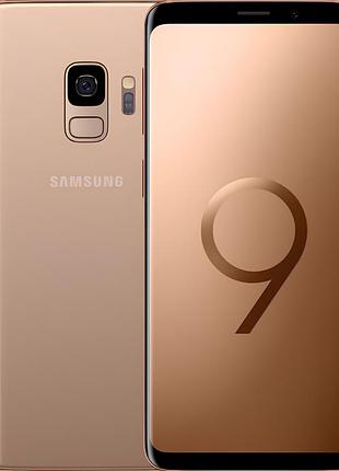 Смартфон samsung galaxy s9 (sm-g960) 4/64gb gold 1 sim lte super amoled 5.8" 2960x1440 8ядер 12мп міцний