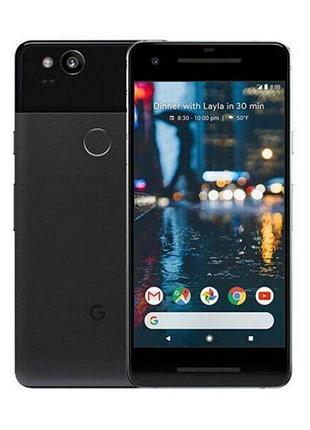Смартфон google pixel 2 4/128gb black amoled 5" 8ядер 12мп/8мп gps сучасний