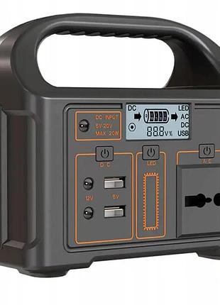 Портативная электростанция eg-012 100w 76wh 24000 mah с розеткой 220в и usb, для ноутбуков, интернета, смартфонов сучасний