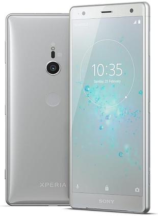 Смартфон sony xperia xz2 (h8216) white 4/64gb 1sim 19/5мп 3180 маh ips 5.7" 67