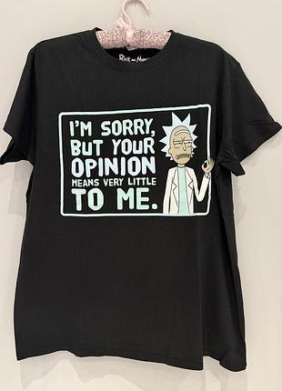 Футболка rick & morty