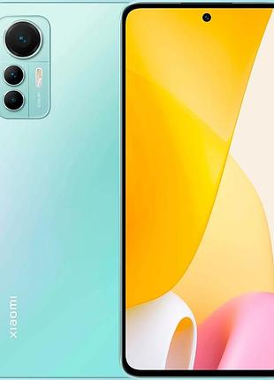 Смартфон xiaomi 12 lite 8/128 gb green 6.55" 2 sim 2400 x 1080 (full hd+) 108 мп 4300 маг nfc bluetooth 5.2 міцний