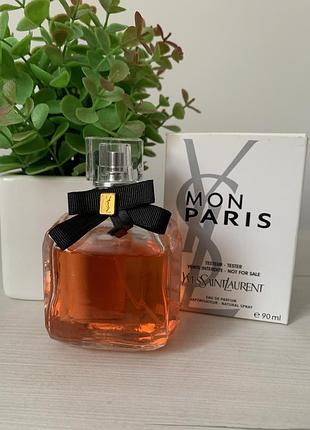 Жіночий тестер yves saint laurent mon paris 90 мл