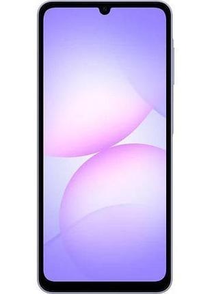 Смартфон samsung galaxy a07 4/128gb light violet 2 sim 6.7" android 15 type-c ip54 5000mah сучасний 2