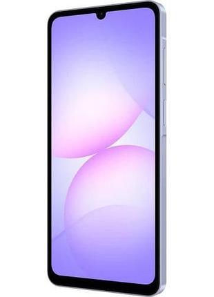 Смартфон samsung galaxy a07 4/128gb light violet 2 sim 6.7" android 15 type-c ip54 5000mah сучасний 4
