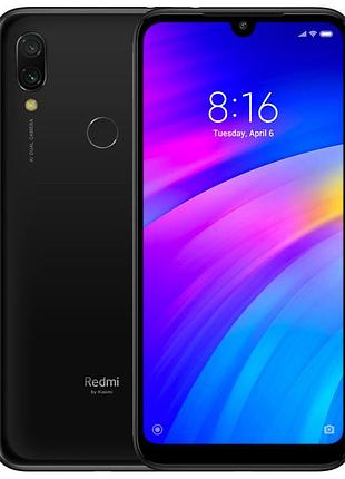 Смартфон xiaomi redmi 7 3/32gb eclipse black 2sim 6.26" ips 1570x720 12 мп + 2 мп 4000 mah сучасний