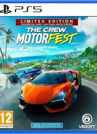The crew motorfest limited edition, русские субтитры – диск для playstation 5