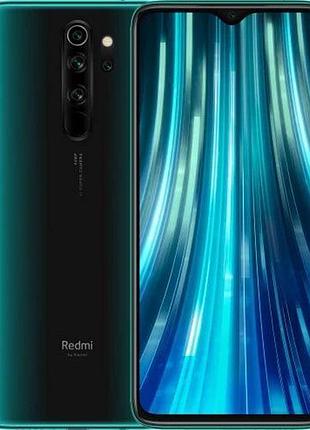 Смартфон xiaomi redmi note 8 pro 6/128gb green 2 sim lte 6.53" 2340x1080 60 гц nfc helio g90t 4500 mah міцний